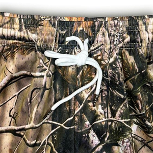 กางเกงขาสั้นออกกำลังกายลายพรางแฟชั่นสำหรับผู้ชาย โลโก้สั่งทำได้ ผ้าคอตตอนเนื้อหนา สำหรับวิ่ง ฟิตเนส มีเชือกผูกเอว - Product Image 4