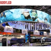 Écran LED incurvé flexible rond personnalisé en gros pour l'extérieur et l'intérieur