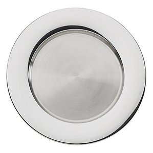 Assiette de présentation antique, Assiette de présentation vintage, Assiette de présentation embossée, Assiette de présentation à bord perlé, Assiette de présentation baroque - Product Image 3
