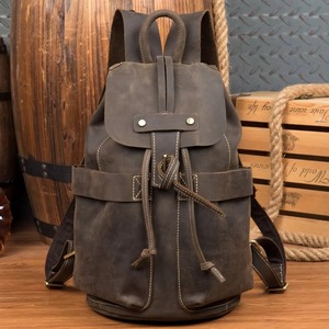 Mochila de Cuero Versátil e Impermeable, Antirrobo, Estilo Vintage, para Portátil, de Cuero Genuino, LBP-0445 - Product Image 4