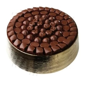 Tazón de metal para servir frutas y chocolate de diseño exclusivo, hecho a mano, decorativo, a precio de mayorista. - Product Image 4