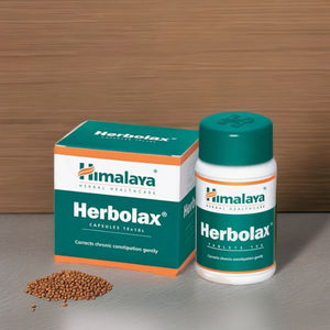 Supplément de santé à base de plantes de l'Himalaya Ayurvédique naturel fabriqué en Inde Herbolax 100 Comprimé - Product Image 1