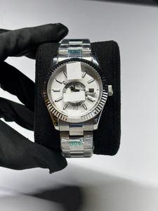 Reloj de Lujo de Acero Inoxidable con Diamantes Moissanite, Doble Pantalla, Movimiento de Cuarzo, Resistente al Agua, Estilo Hip Hop, para Venta de Exportación - Product Image 1