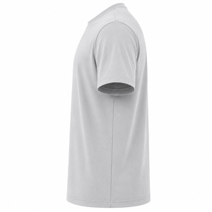 Warpro Mens Fashion Casual Knitted <b>Polyester</b> T-<b>Shirt</b> Lightweight Short Sleeve Regular Fit Breathable Daily Summer Wear Sporty - Product Image 3