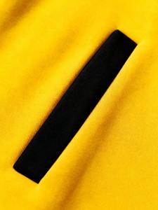 Blouson universitaire tendance pour homme, style streetwear, avec patchs en chenille brodés, en mélange de laine polaire épaisse, chaude et anti-boulochage - Product Image 4