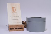 Brûleur d'encens en résine et bois Oud Bakhoor 2x5 pouces, emballage personnalisé coloré, taille et gravure de logo à partir de 2 $ par Bela Artisan