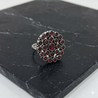 Vente en gros d'anneaux pour femmes en argent plaqué 925 classiques avec plusieurs pierres précieuses |   Qualité supérieure, livraison rapide