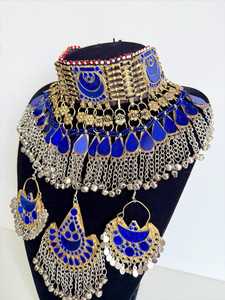 Vente en gros : Derniers modèles de parures de bijoux afghans Kuchi vintage 2026, pour mariage et fêtes, bijoux afghans faits à la main pour femmes - Product Image 4