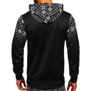 Pull en polyester/coton de printemps de qualité supérieure impression sweats à capuche personnalisés surdimensionnés unisexes avec vente en gros - Product Image 3