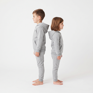 Conjunto Deportivo de Moda 2026 para Niños, Personalizado, con Capucha y Cierre de Media Cremallera, de Algodón, Dos Piezas, para Niños y Niñas - Product Image 4