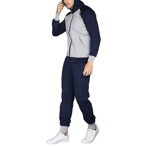 Conjunto Deportivo para Hombre con Bloques de Color, Sudadera con Cremallera y Mangas Largas, con Bolsillos Laterales, Ropa Deportiva Informal para Otoño - Product Image 5