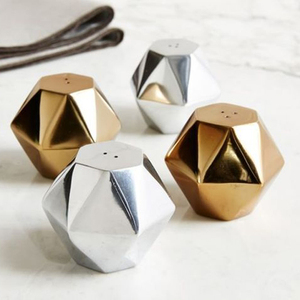 Salières et poivrières en métal pour table de cuisine au meilleur prix, ensemble de 2 sucrières au design bouilloire, élégantes et durables - Product Image 6