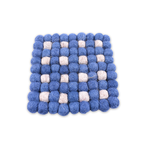 Sous-verre en feutre de laine pour promotions - Product Image 1