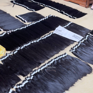 Extensiones de cabello humano brasileño recto de hueso sin procesar de tendencia superior Pelucas de cabello Remy baratas de proveedores de Vietnam - Product Image 5