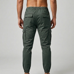 Nueva Colección 2026 Pantalones Deportivos Cargo de Alta Calidad, Elegantes y Personalizables, con Seis Bolsillos, 100% Algodón, Ligeros - Product Image 5