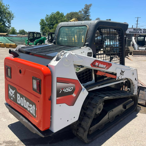 Oferta al por mayor: Cargadora compacta Bobcat usada con barredora, motor Tier 4, enganche rápido, pocas horas de uso, equipo de construcción - Product Image 2