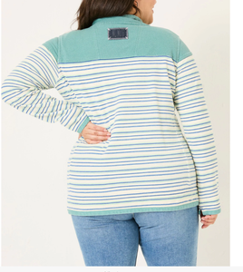 Sudadera Oversize de Cuello Alto para Mujer, de Algodón Terry Estampado y Bordado, Ecológica, Estilo Dulce Otoñal, OEM - Product Image 4