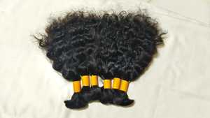 South Indian Temple Bulk Raw Hair Unprocessed Human Hair <b>Extensions</b> From South India Factory Direct <b>Cheap</b> Factory Price - Product Image 3