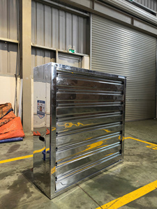 Ventilador de Extracción Industrial de 1380 mm (54 Pulgadas) Directo de Fábrica, CA 220/380 V, para Invernaderos, Granjas de Pollos, Uso en Avicultura - Product Image 3