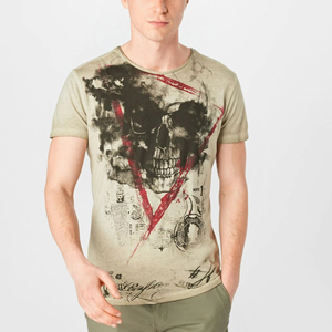 Camisetas de Hombre de Alta Calidad con Diseño Moderno, Tejido de Rizo Sublimado, Ecológicas, 300g, Poliéster/Algodón, Impresión Personalizada - Product Image 1