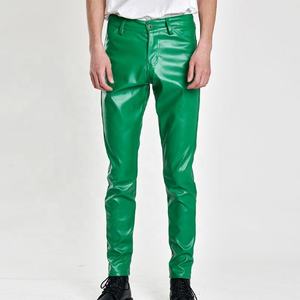 กางเกงผู้ชายแฟชั่นล่าสุดปี 2026 หนังแท้ ทรงตรง เอวกลาง สไตล์ลำลองแนวสตรีท กันน้ำ ระบายอากาศ ผลิตจากโรงงาน รับสั่งทำ - Product Image 4