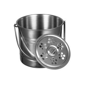 Bañera de hielo de estilo americano de tendencia superior multifuncional cerveza vino champán enfriador textura martillada forma personalizada bañera de bebidas - Product Image 4