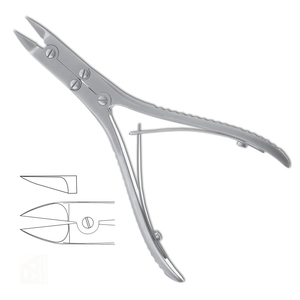 Pinzas para Cortar Huesos, Instrumento Quirúrgico Ortopédico Manual de Alta Calidad, Certificado CE, Acero Inoxidable, Cirugía General - Product Image 1