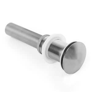 Tappo di Scarico per Lavabo in Acciaio Inox 304 Senza Troppopieno - Product Image 5
