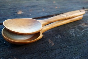 Wooden <b>spoon</b> Handmade Wooden Rice <b>Spoon</b> Solid Wood Kitchen Utensil for Serving Salad <b>Soup</b> Long Handle Smooth Polished - Product Image 3