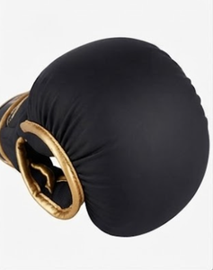Guantes de Artes Marciales Negros de PU con Cierre de Cordones en la Muñeca, Guantes de Combate para Adultos con Dedos Completos - Product Image 4