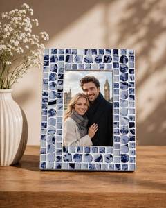 Cadre photo en os de buffle et de chameau, artisanat naturel, design personnalisé, fait main, décoration moderne pour la maison, avec couleur et taille personnalisables - Product Image 6