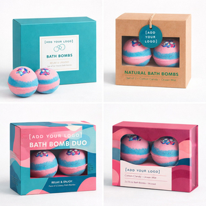 Bombes de bain biologiques de luxe aux herbes, marque privée OEM, bombes effervescentes d'aromathérapie pour spa, soins corporels naturels, vente en gros, export direct usine - Product Image 6