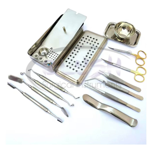 Teeth <b>Cleaning</b> Dental Tools Kit Steel Tooth Pick Dental <b>Scraper</b> Hygiene Set Mouth Mirror Dental Instrument by Blush Surgical - Product Image 4