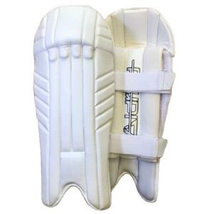 Protège-tibias de gardien de but pour hommes, femmes et jeunes, couleur blanche, qualité supérieure, légers, pour le cricket - Product Image 2