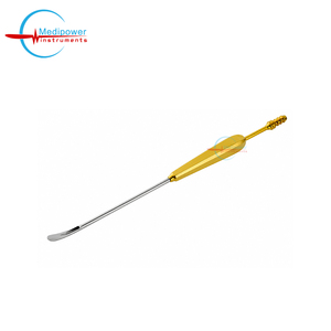 Disector de succión para cuero cabelludo - Hoja ligeramente curvada de 24cm/7mm con orificio de acceso - Disectores para cirugía plástica - Product Image 6