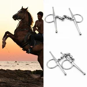 Bocado de Caballo de Acero Inoxidable de Alta Resistencia, Estilo Ibérico, Diseño de Anillo Redondo, Personalización de Fábrica para Equitación Competitiva - Product Image 4