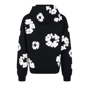 Sudadera con Capucha Unisex Extra Grande, Estampado Floral, Tejido de Poliéster, Informal, para Otoño - Product Image 6