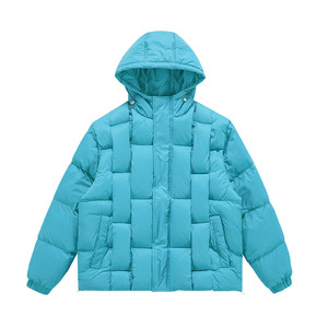 Puffer <b>Jacket</b> <b>Men's</b> Clothing High Quality Windproof <b>Warm</b> Stand Front New Custom Outdoor <b>Men's</b> Winter Canvas Puffer <b>Jacket</b> High - Product Image 1