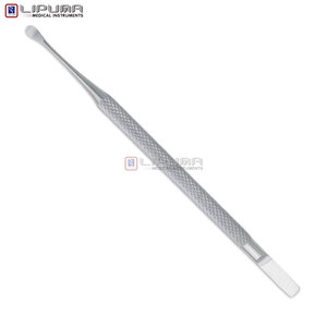 Professional Dual End Stainless Steel Skincare <b>Tool</b> Precision Cuticle Pusher Foot Rasp Long Handle <b>Blackhead</b> Acne <b>Extractor</b> - Product Image 3