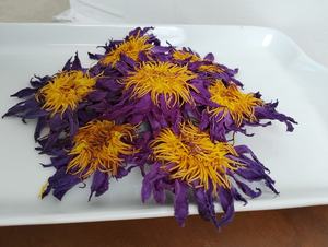 Flores de Loto Azul Secas de Sri Lanka (Flores Reales), Naturales, Ecológicas, para Uso Medicinal, Bebida de Hojas - Product Image 6