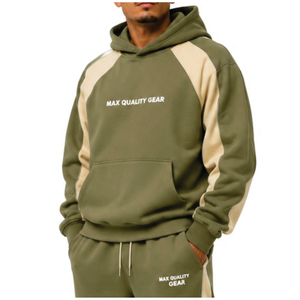 Ensemble survêtement personnalisé avec sweat à capuche et pantalon de jogging, logo imprimé en relief, streetwear, vêtements de sport, fabricant de marques privées, Pakistan - Product Image 6