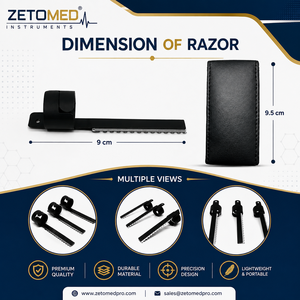 Finger Razor Finger <b>Ring</b> Hair Shaping & <b>Thinning</b> Razor for Barbers - Product Image 3
