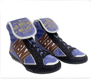 Chaussures de boxe légères de qualité supérieure, respirantes, à lacets, en cuir synthétique résistant à l'usure, semelle antidérapante, No Boxing No Life - Product Image 6