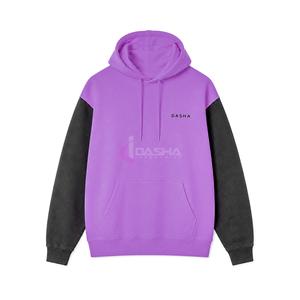 เสื้อฮู้ดดี้ผ้าฟลีซคอตตอนแบบโอเวอร์ไซส์สั่งทำพิเศษ หนานุ่ม ใส่ได้ทั้งชายและหญิง  ออกแบบโลโก้เองได้ สไตล์สตรีทแวร์ - Product Image 1