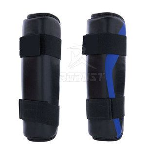 Leather Shin <b>Pad</b> Lightweight Guard for Taekwondo Martial Arts Wear Training & <b>Game</b> Comfortable Fit Easy Wear - Product Image 2