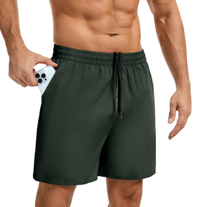 Men's Summer Knitted Running Shorts <b>Large</b> Size Black Loose Casual Breathable Custom Basketball Gym Shorts for Men - Product Image 6
