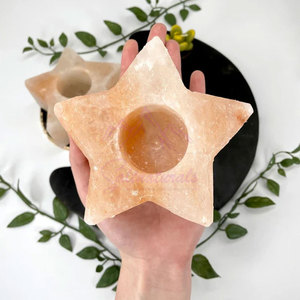 Lámpara de Sal 100% Natural en Forma de Estrella, Nueva en Stock, Mejor Precio, Lámpara de Sal en Forma de Estrella en Venta - Product Image 3