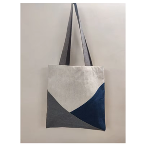 Bolso de hombro tipo tote de lona de algodón de alta calidad para mujer, con cierre de cremallera, para compras, modelo Pinnacle Bharat Canvas01, al por mayor - Product Image 2