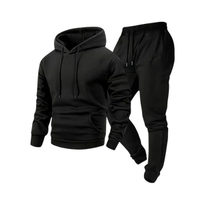 Conjunto Deportivo para Hombre al por Mayor, Sudadera con Capucha y Pantalones Deportivos, Ropa Deportiva con Logotipo Personalizado - Product Image 3