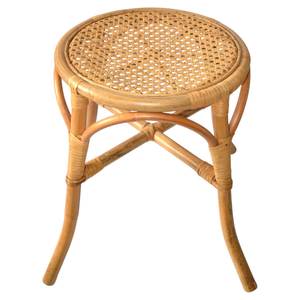 Handwoven Rattan <b>Stool</b> With Durable <b>Wooden</b> Legs For Modern Home Cafe Restaurant Seating Furniture - Product Image 3